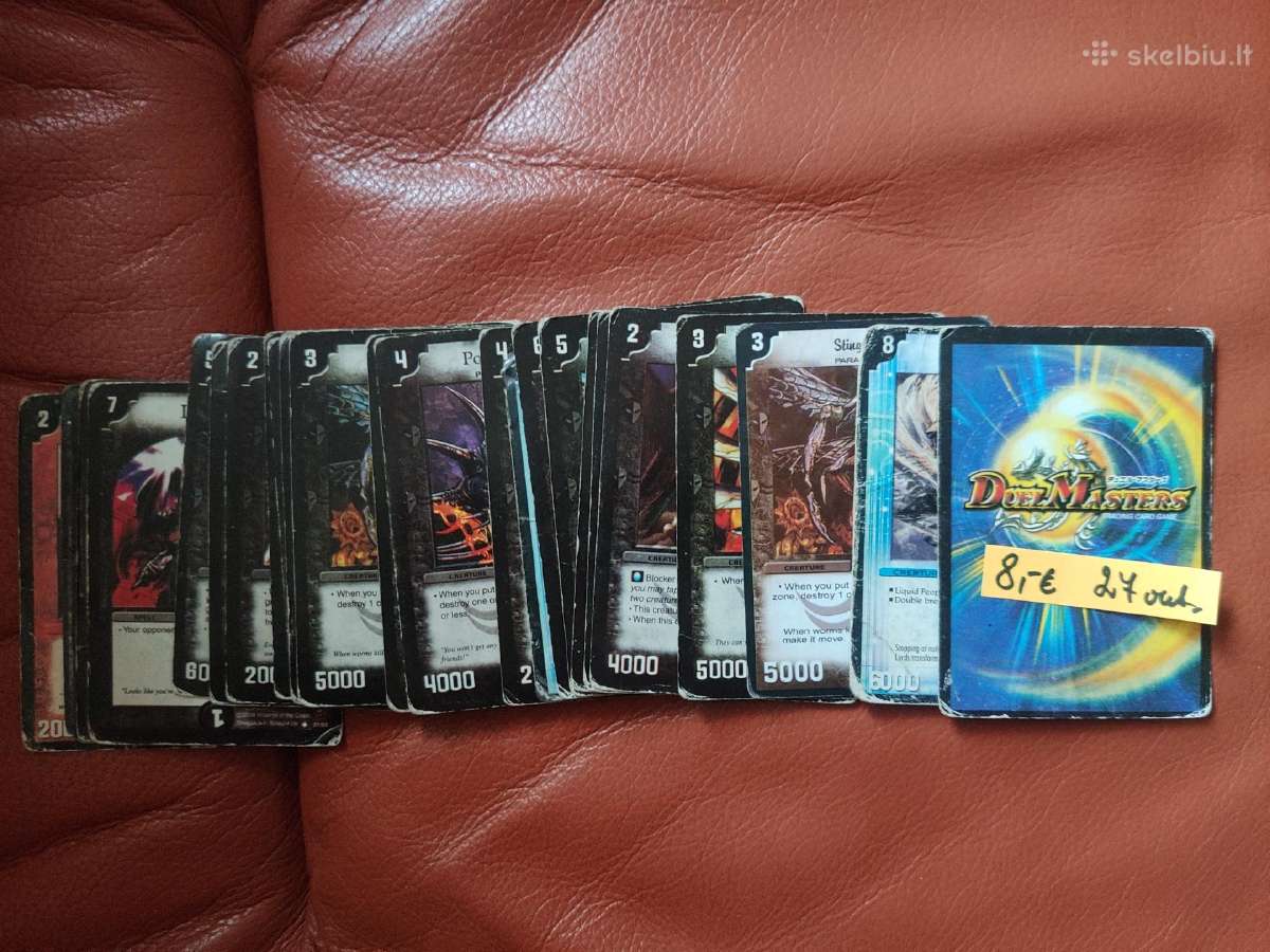 Duel Masters kortos 27 vnt.