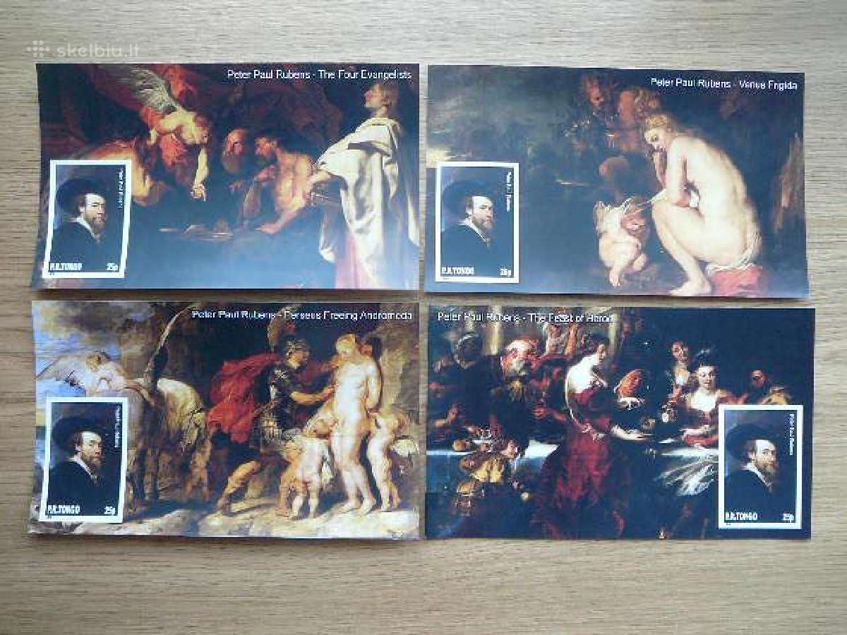 Daile P. Rubensas Tonga 2010 Mnh 18x Tng264 - nuotraukos Nr. 2