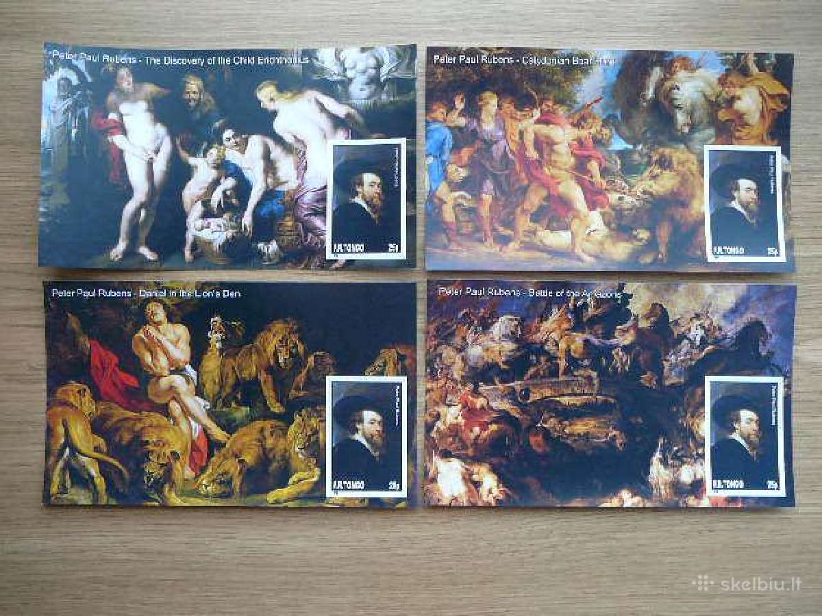 Daile P. Rubensas Tonga 2010 Mnh 18x Tng264 - nuotraukos Nr. 4