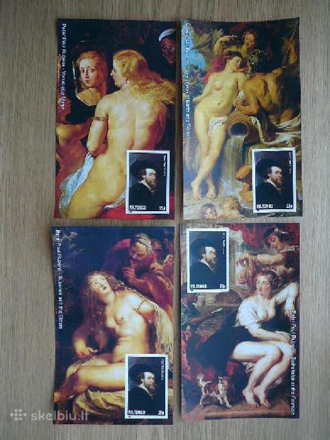 Daile P. Rubensas Tonga 2010 Mnh 18x Tng264 - nuotraukos Nr. 5