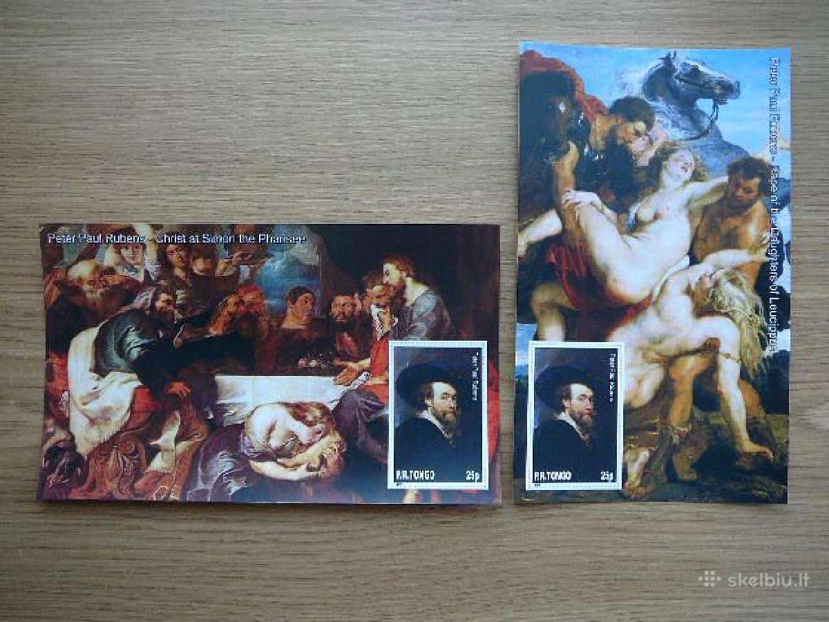 Daile P. Rubensas Tonga 2010 Mnh 18x Tng264 - nuotraukos Nr. 6