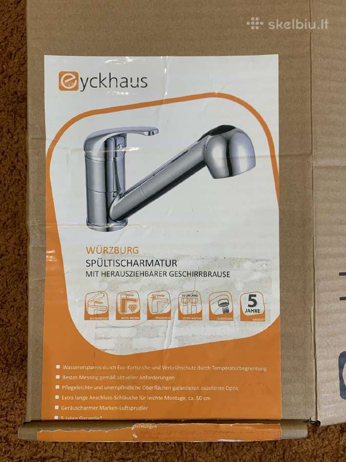 Vandens maisytuvas, ciaupas, kranas