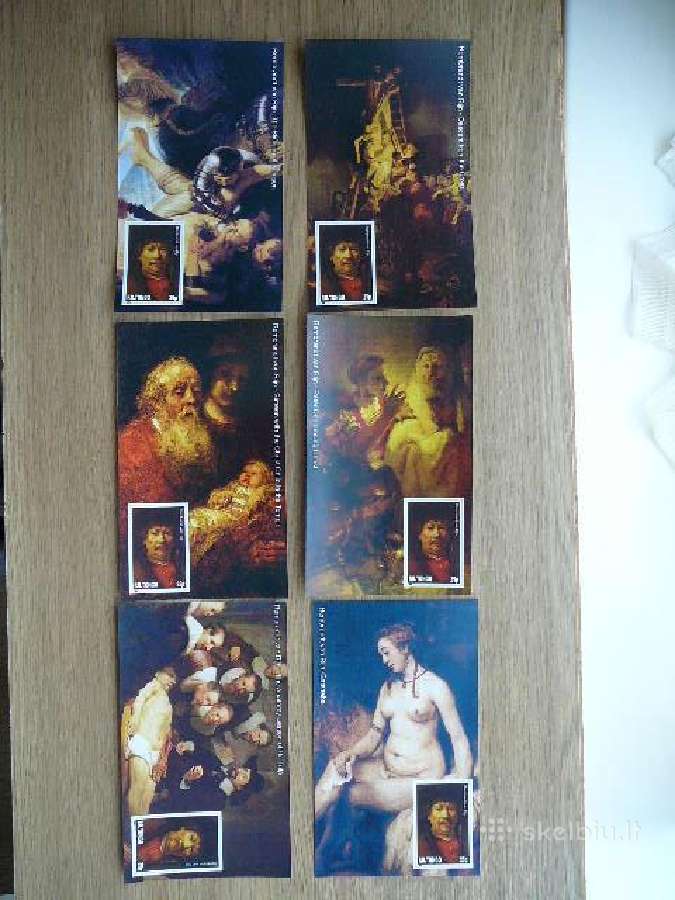 Daile Rembrantas 2010 21x Mnh Tng266 - nuotraukos Nr. 2