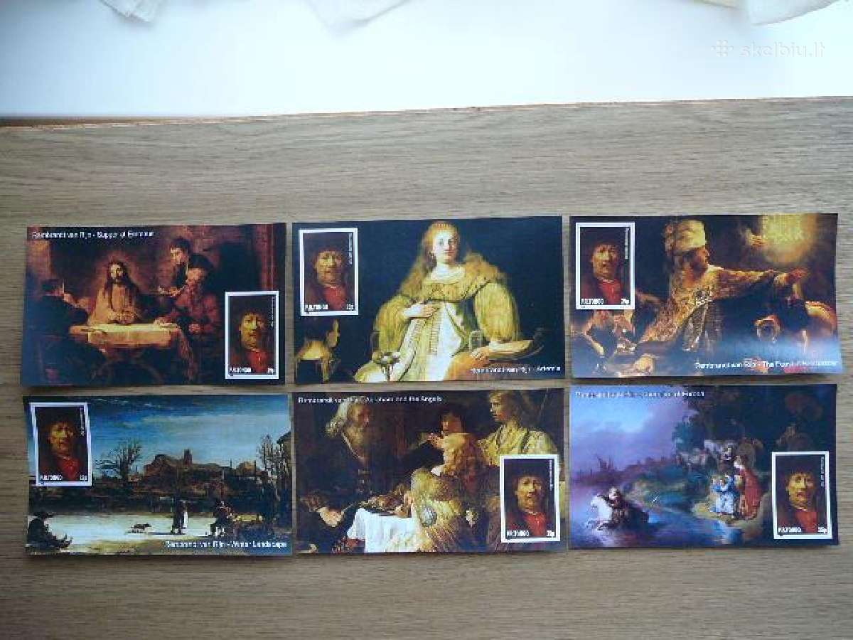 Daile Rembrantas 2010 21x Mnh Tng266 - nuotraukos Nr. 4