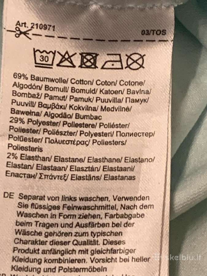 Švelniai mėtinis Cecil švarkelis - nuotraukos Nr. 9