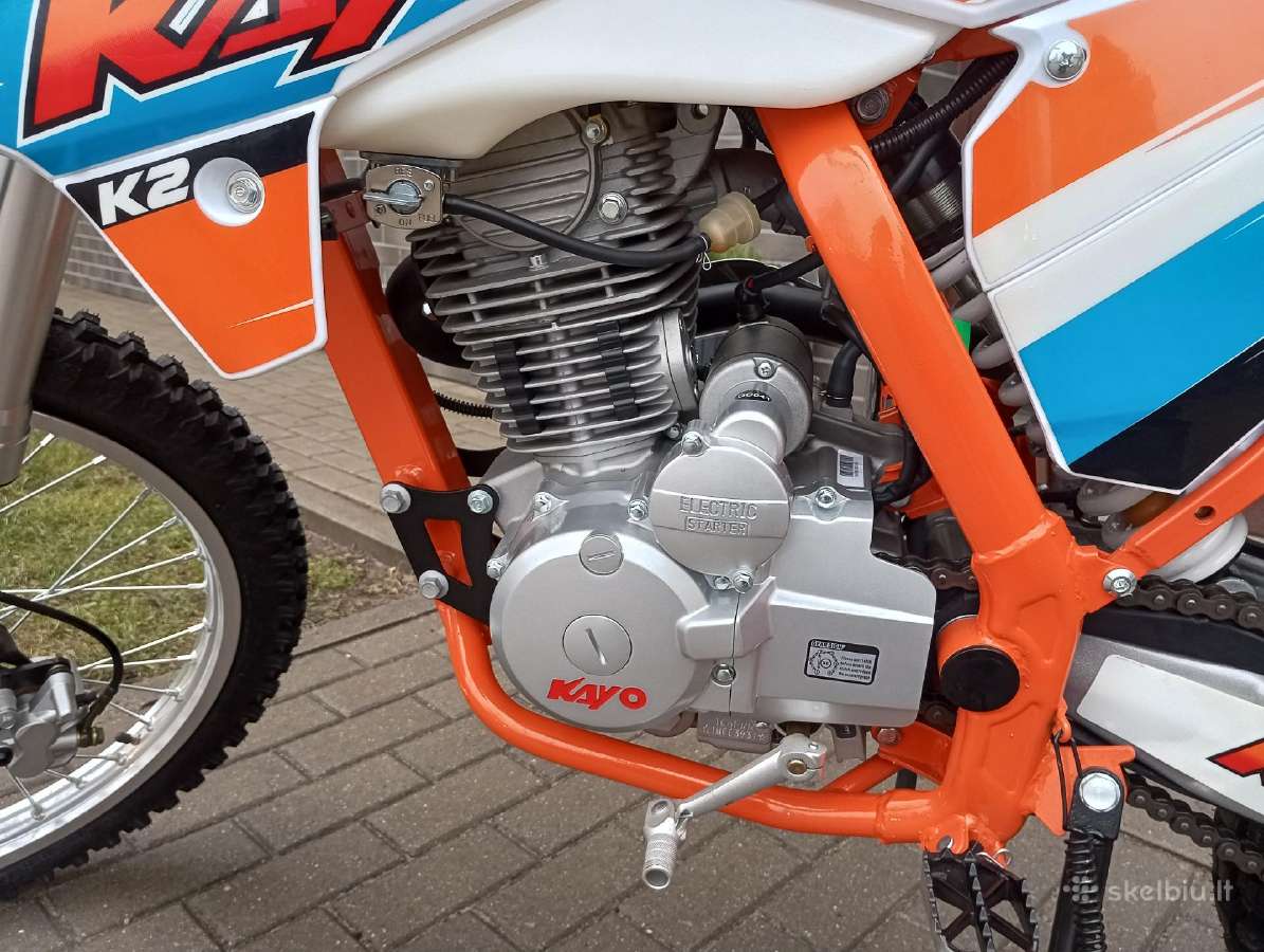 Kayo K2 enduro motociklas - nuotraukos Nr. 9
