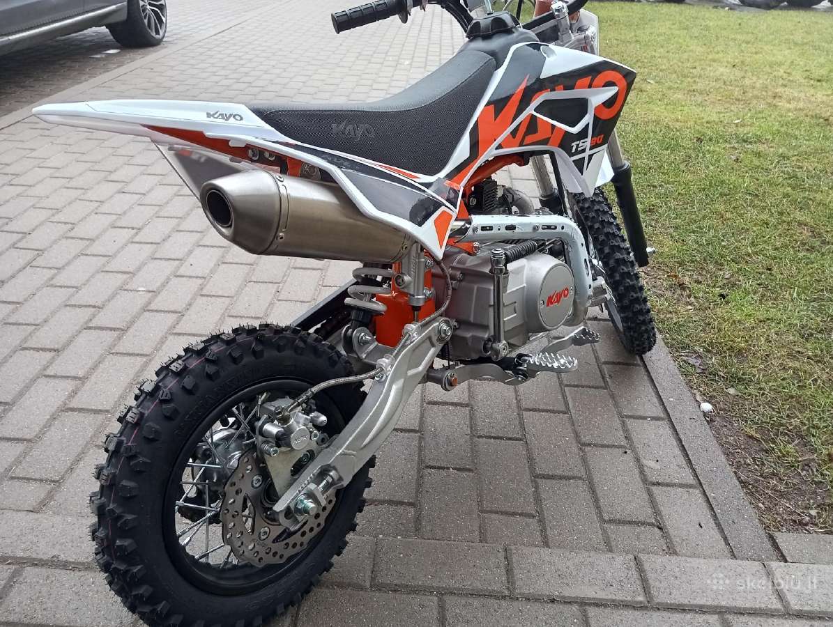 Vaikiškas krosinis motociklas Kayo Ts90 - nuotraukos Nr. 4