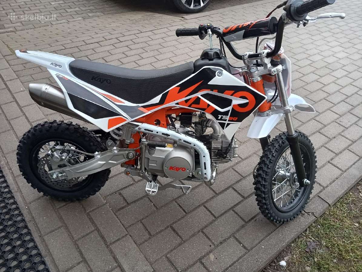 Vaikiškas krosinis motociklas Kayo Ts90 - nuotraukos Nr. 2