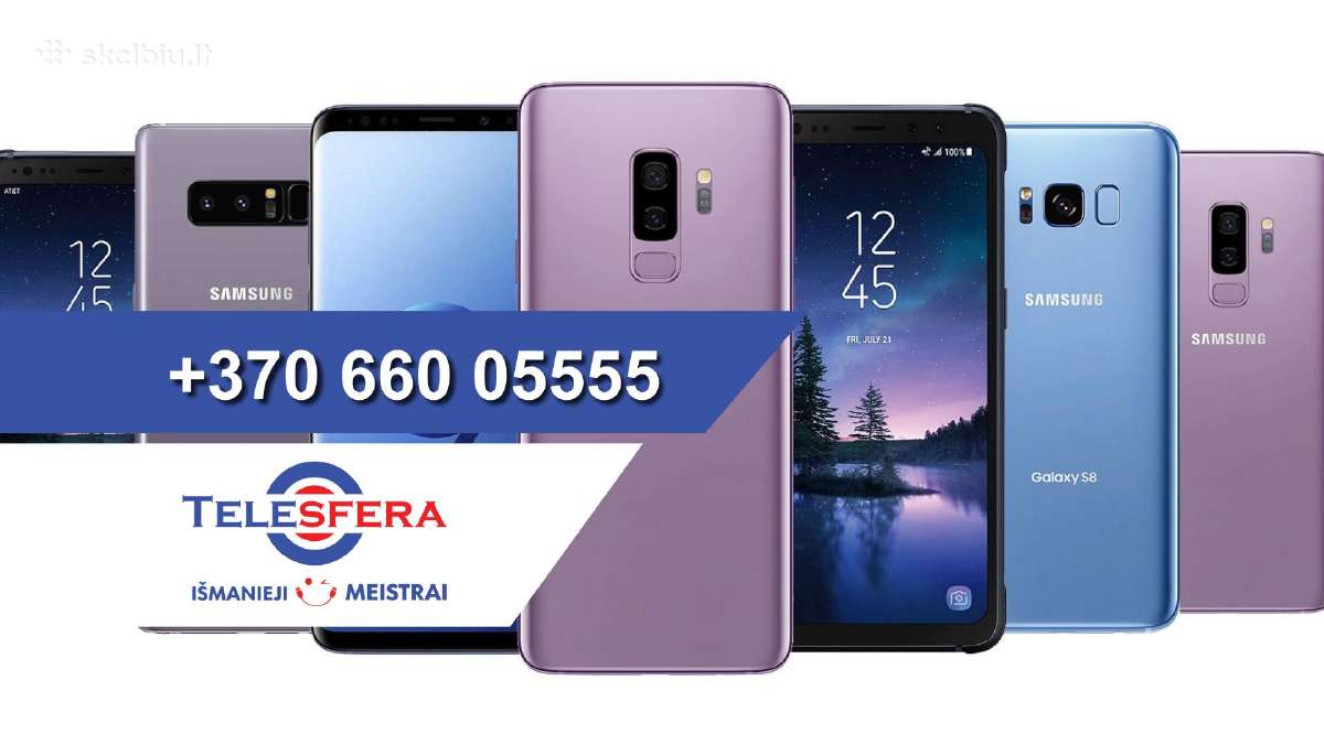 Samsung naudoti telefonai su garantija