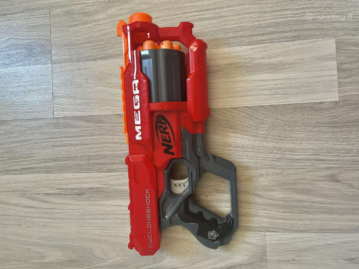 Raudonas Nerf šautuvas - nuotraukos Nr. 3