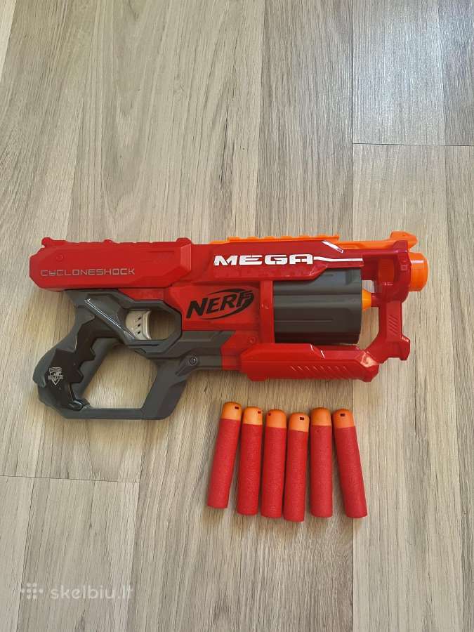 Raudonas Nerf šautuvas - nuotraukos Nr. 5
