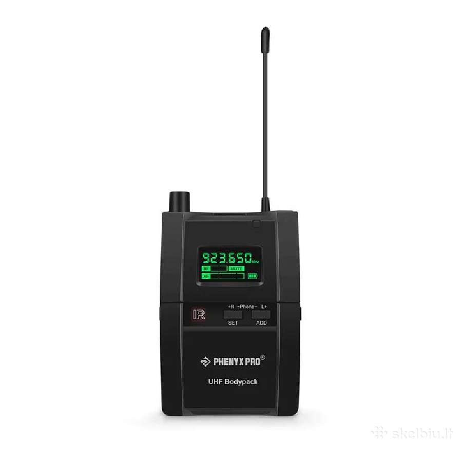 Ptm-10 Stereo Wireless In-ear Monitor System Nauja - nuotraukos Nr. 4