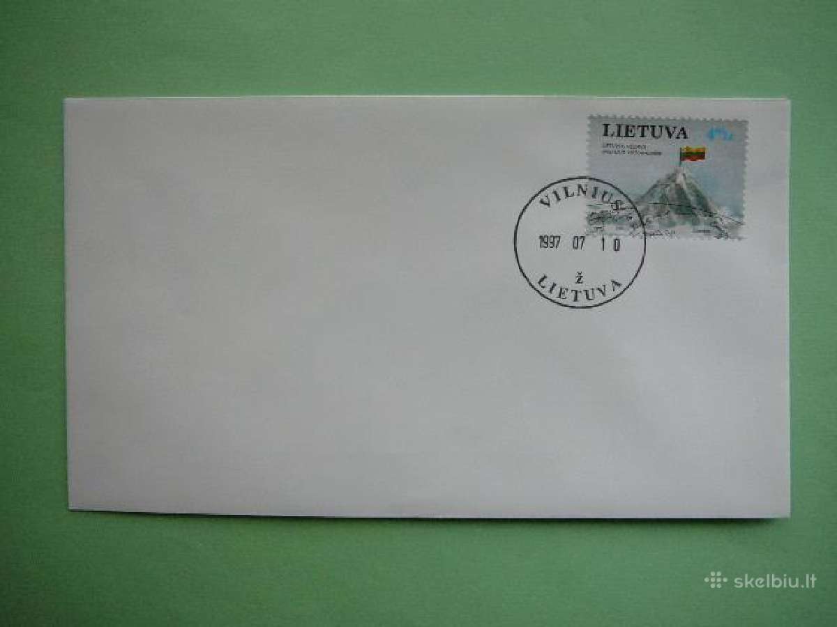 Lietuva 1997 Alpinizmas Veliava Pdv lit634v