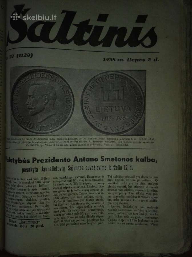 234. Šaltinis antikvarinis-kolekcinis savaitraštis - nuotraukos Nr. 3