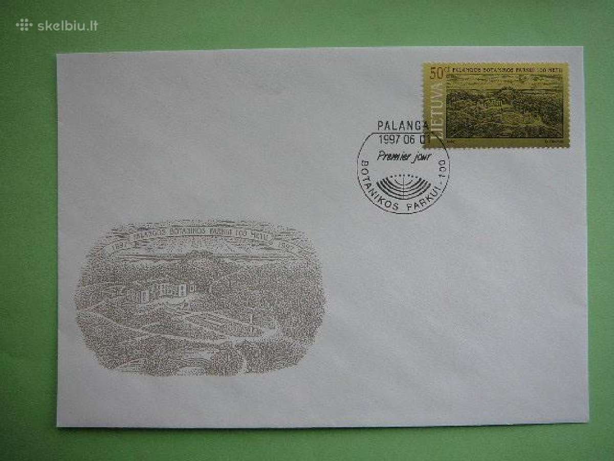 Lietuva 1997 Palanga Parkas Pdv lit643v