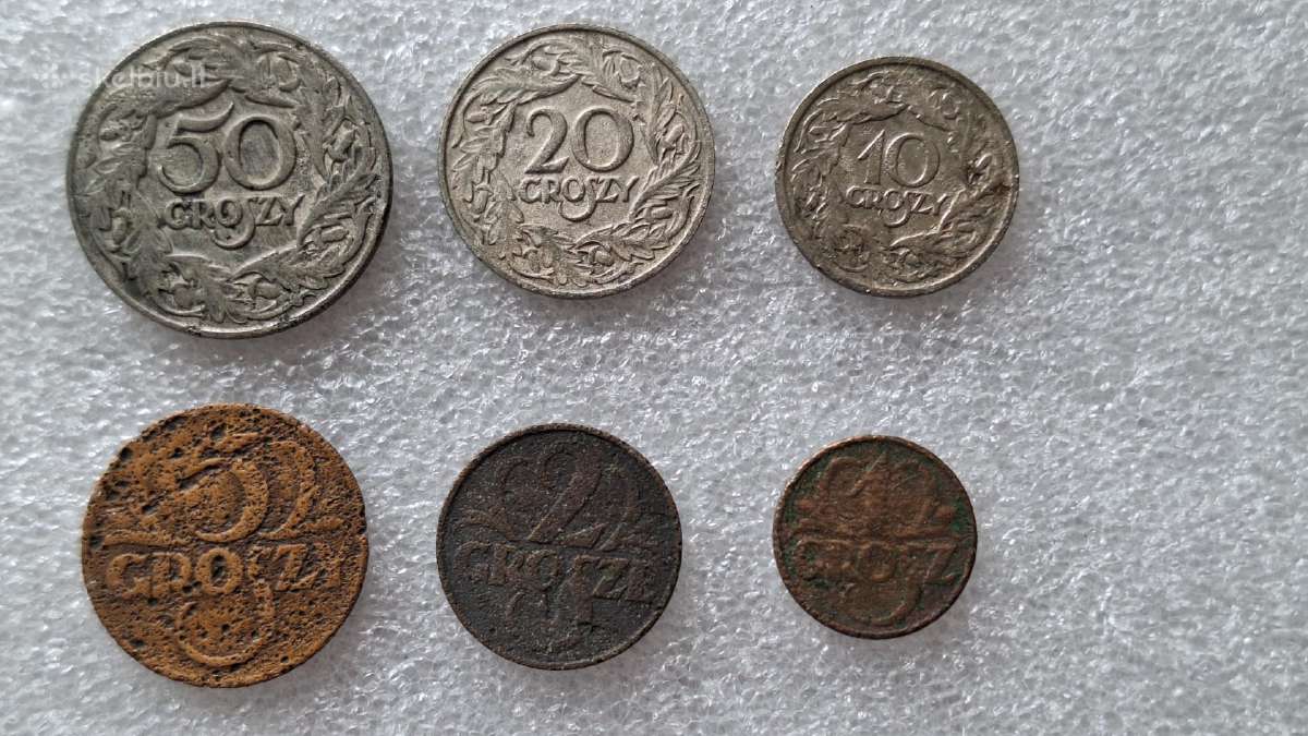 Lenkijos monetų rinkinys 1923-31-39m.