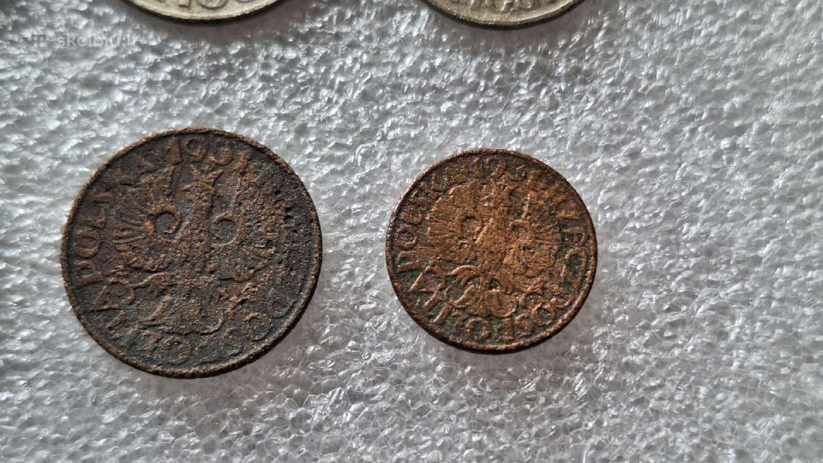Lenkijos monetų rinkinys 1923-31-39m. - nuotraukos Nr. 6