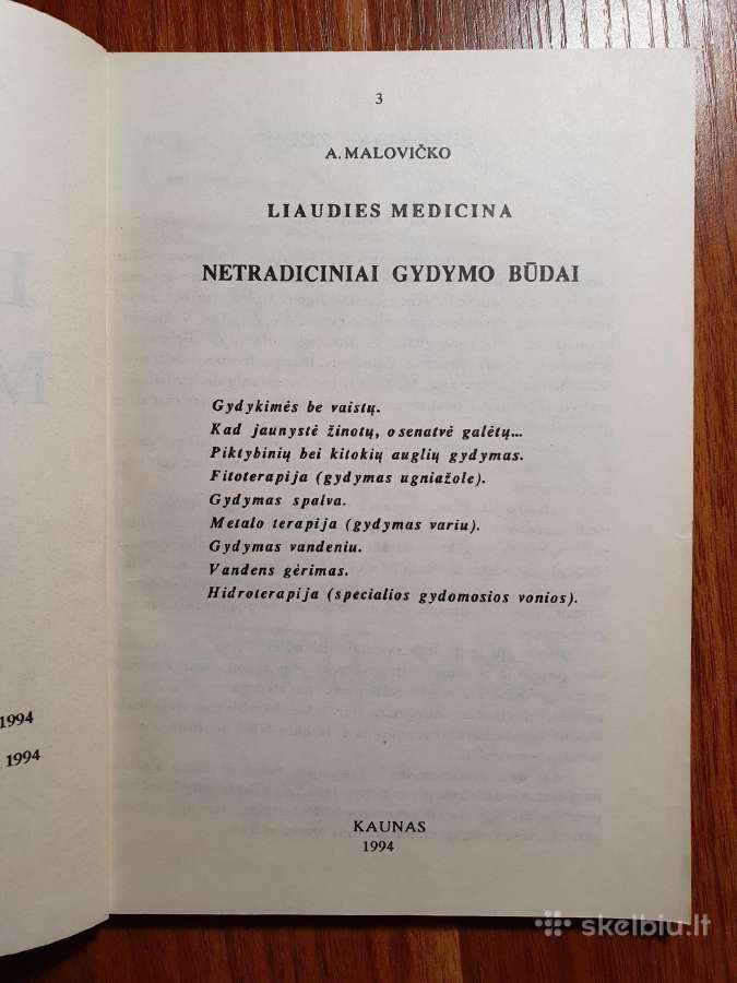 Liaudies medicina - nuotraukos Nr. 3