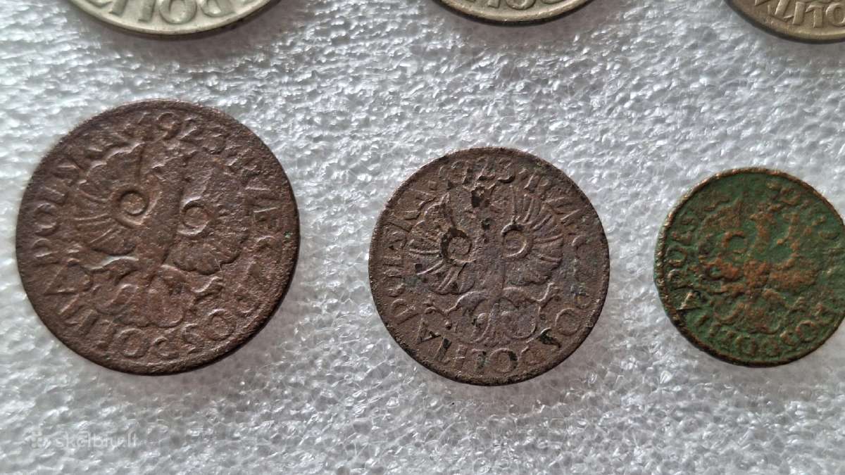 Lenkijos grošu rinkinys 1923-30m. - nuotraukos Nr. 2