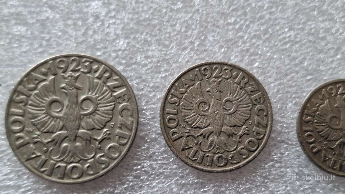 Lenkijos grošu rinkinys 1923-30m. - nuotraukos Nr. 6