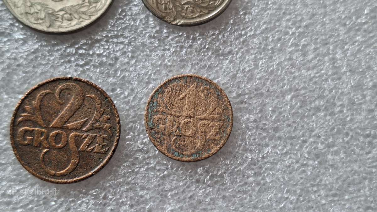 Lenkijos monetų rinkinys 1923-31-36m.