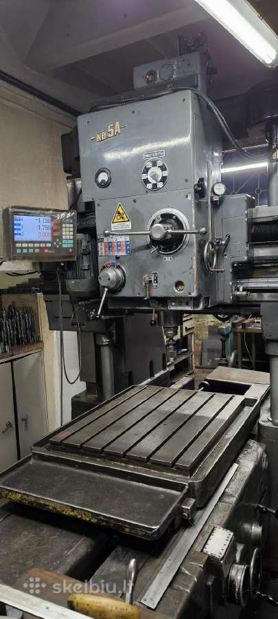 Koordinatinės ištekinimo staklės Mitsui Seiki No.5 - nuotraukos Nr. 2