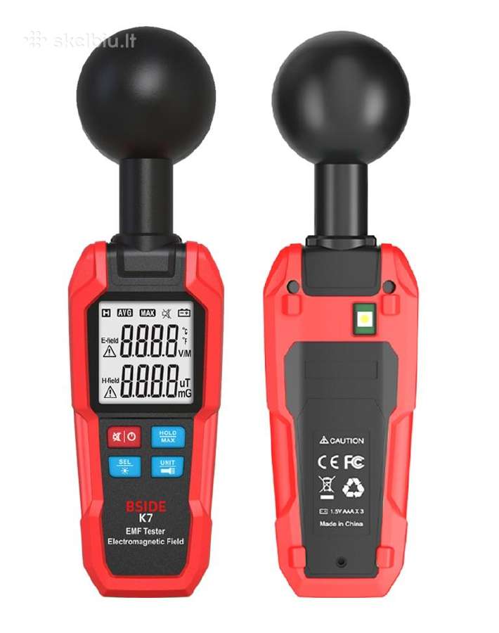 Daug modelių! Emf elektromagnetinio lauko matuokli - nuotraukos Nr. 2