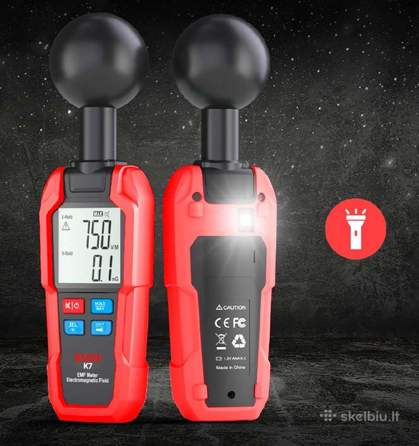 Daug modelių! Emf elektromagnetinio lauko matuokli - nuotraukos Nr. 7