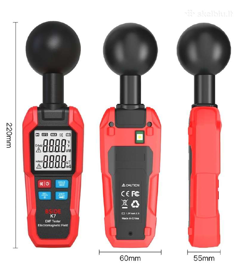 Daug modelių! Emf elektromagnetinio lauko matuokli - nuotraukos Nr. 6