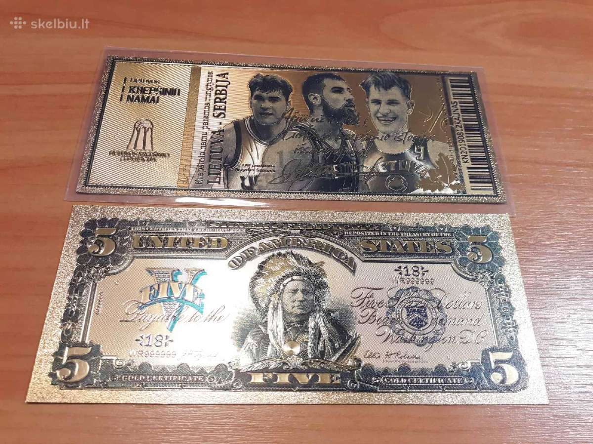 Suvenyriniai banknotai.vnt-10 eur