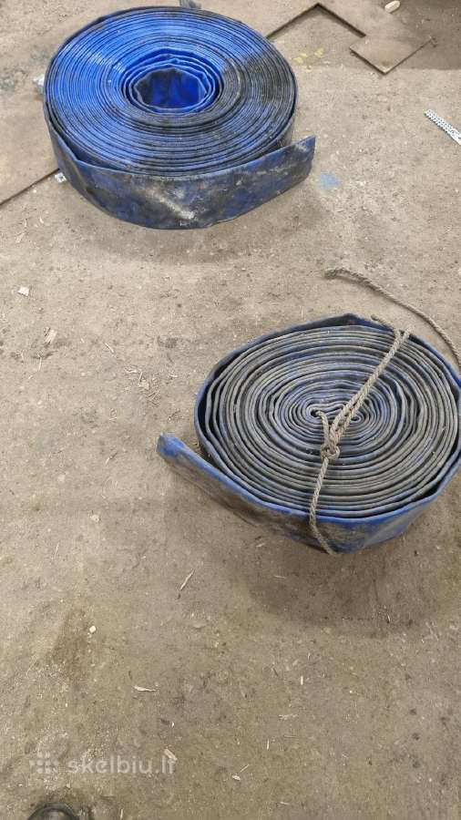 Parduodama Lay Flat žarna d100mm vandens nusiurbim