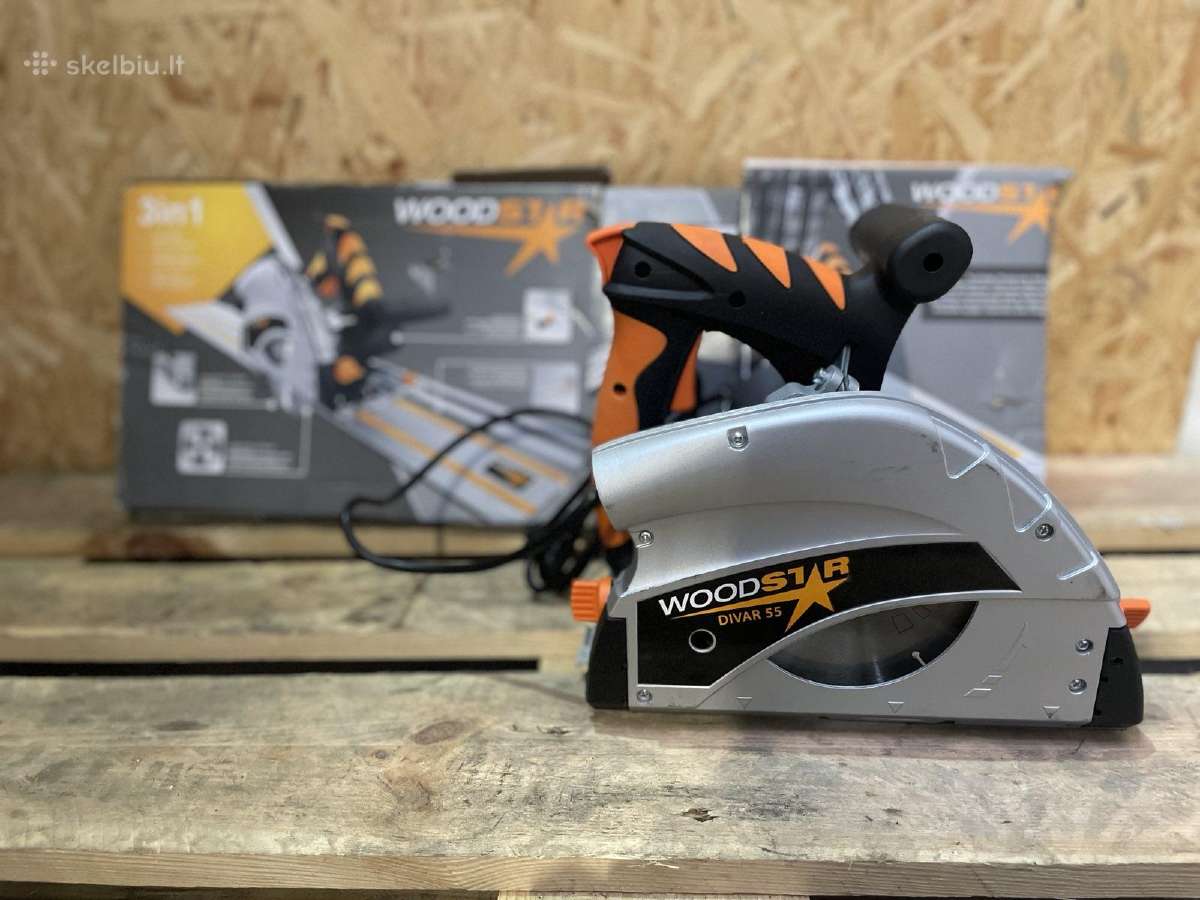 Panardinamas pjūklas Woodster Divar55 1200w