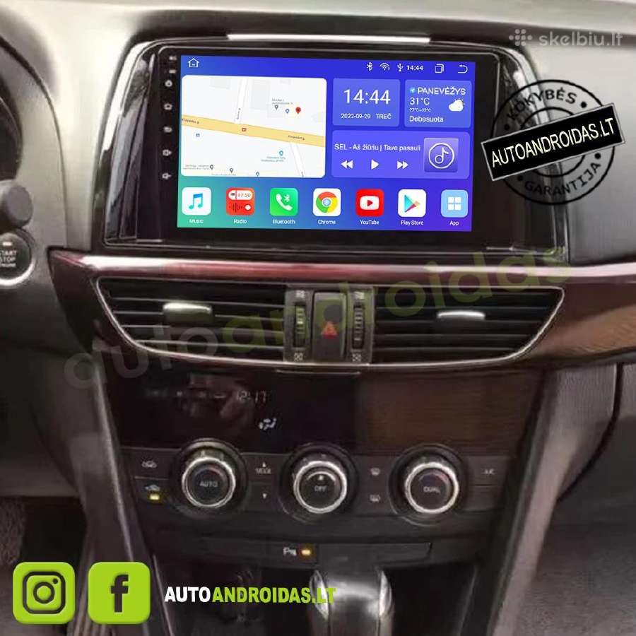 Mazda Cx5 2012-17 Android multimedia GPS/WiFi/waze