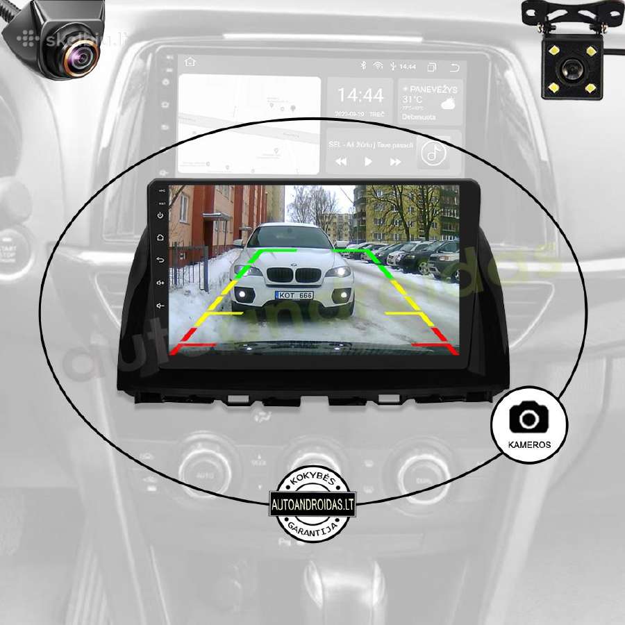 Mazda Cx5 2012-17 Android multimedia GPS/WiFi/waze - nuotraukos Nr. 7
