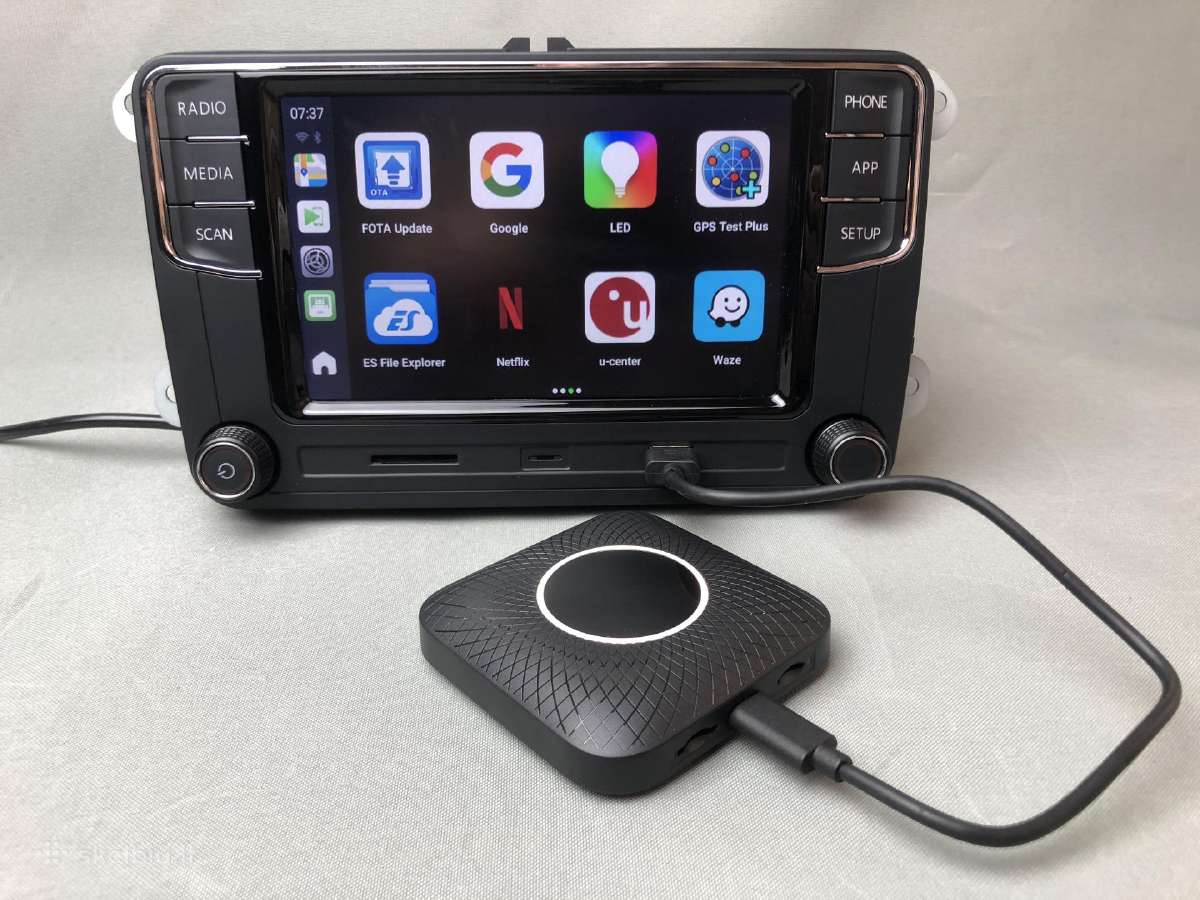 Bevielis adapteris Carlinkit Ai Box Wired Carplay - nuotraukos Nr. 4
