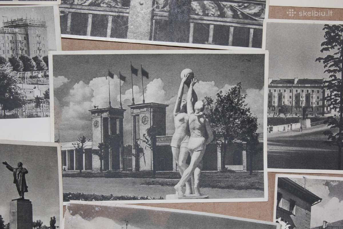 Tarybinis Vilnius atvirukų rinkinys 1958 m. - nuotraukos Nr. 12