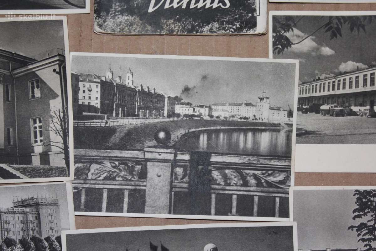 Tarybinis Vilnius atvirukų rinkinys 1958 m. - nuotraukos Nr. 13
