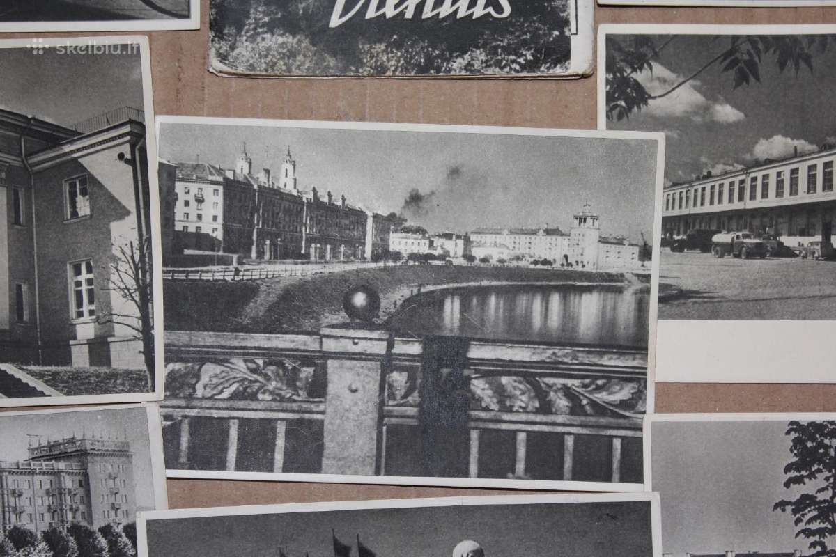 Tarybinis Vilnius atvirukų rinkinys 1958 m. - nuotraukos Nr. 13