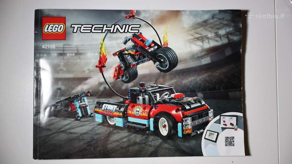 42106 Lego Kaskadininkų pasirodymo sunkvež. ir mot - nuotraukos Nr. 4