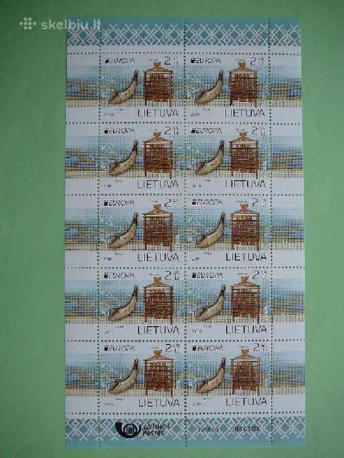 Lietuva 2014 Muzikiniai instrumentai Mnh lit1159sp - nuotraukos Nr. 2