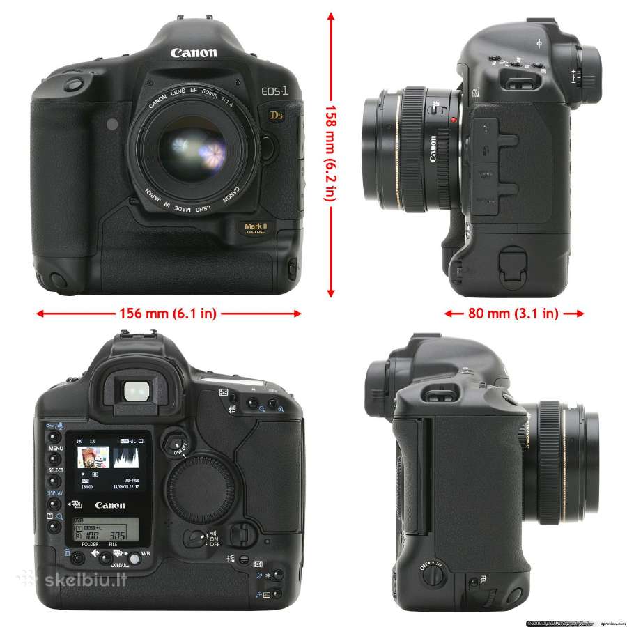 Canon EOS-1Ds Mark II - nuotraukos Nr. 3