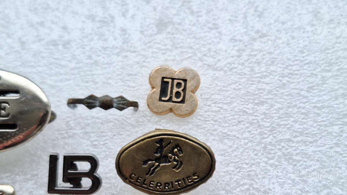 Metaliniai logotipai 7vnt.2€ - nuotraukos Nr. 3