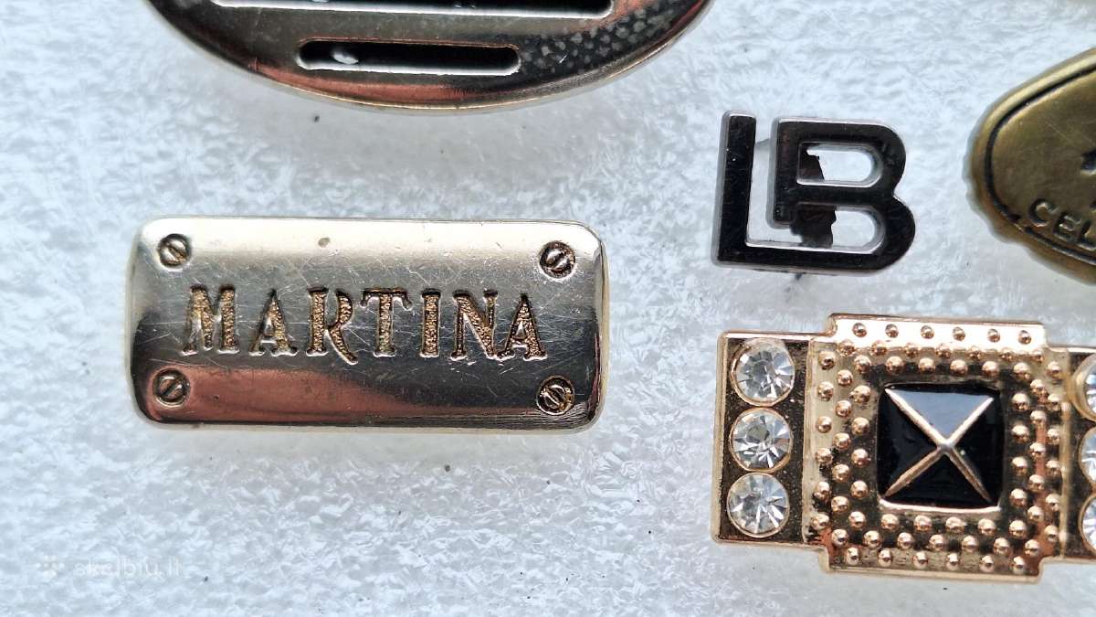Metaliniai logotipai 7vnt.2€ - nuotraukos Nr. 4