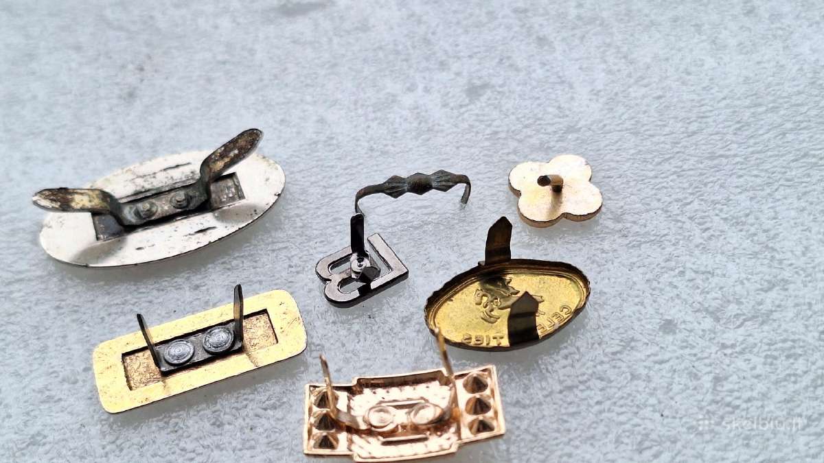Metaliniai logotipai 7vnt.2€ - nuotraukos Nr. 6