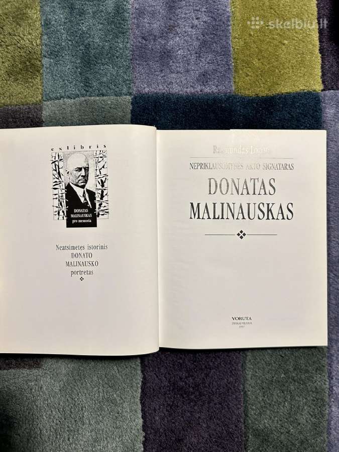 Nepriklausomybės Akto signataras D. Malinauskas - nuotraukos Nr. 2