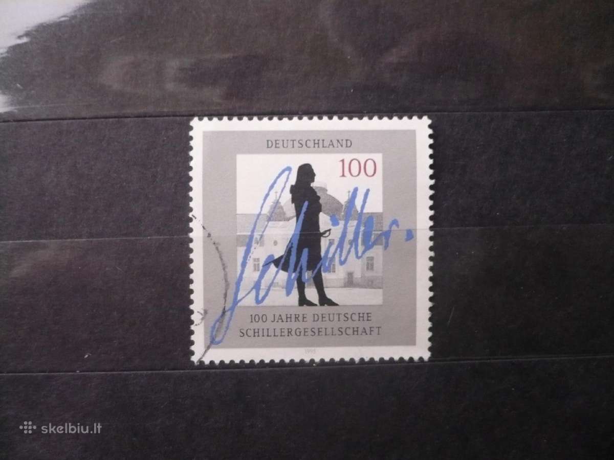 1995 100-osios Vokietijos Šilerio draugijos
