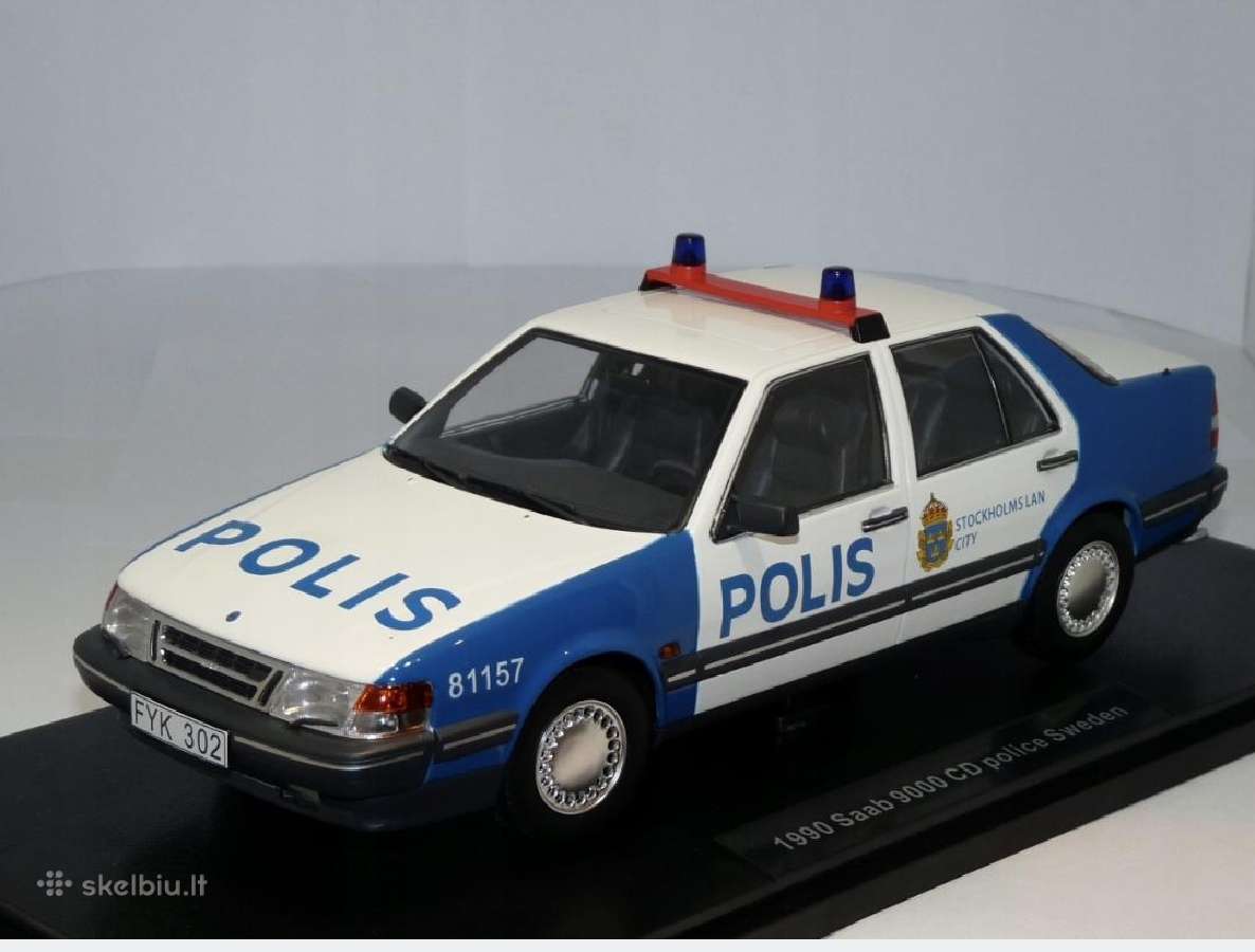 Saab 9000 Police