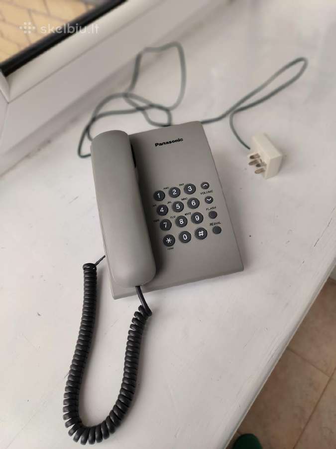 Parduodu seną veikiantį laidinį Panasonic telefoną