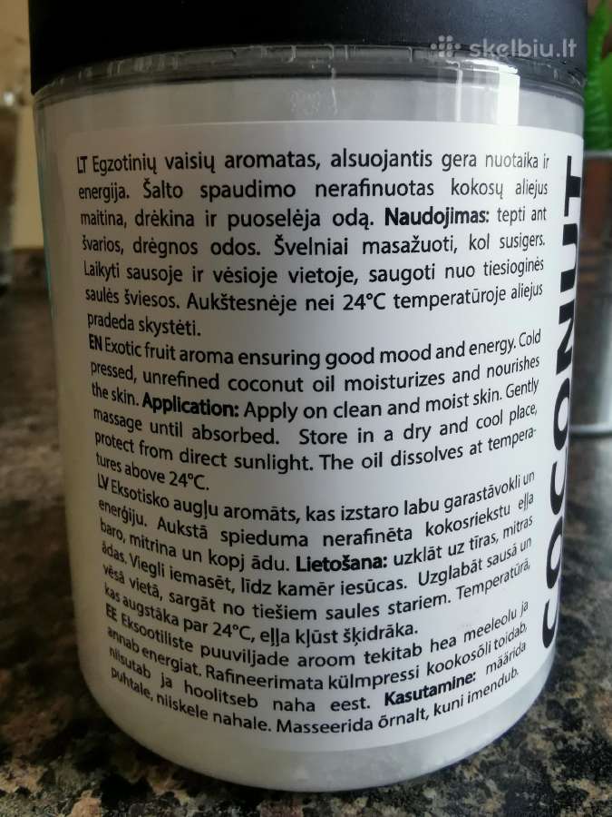 Exotic Fruit kokosų aliejus kūnui - nuotraukos Nr. 4