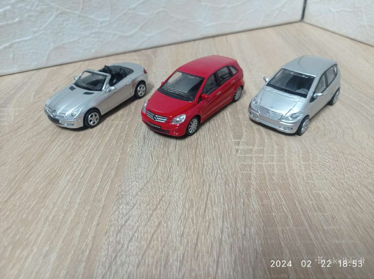 Mercedes slk, A ir B klasė 1:43 - nuotraukos Nr. 3